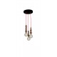 77-2739 HL-042R-3P MELODY AGED WOOD PENDANT