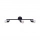 77-3556 SE 140-B3 SABA WALL LAMP BLACK MAT A1