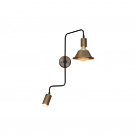 77-3968 HL-3555-2L CALLIE BLACK WALL LAMP