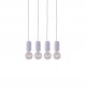 77-4354 SE 149-4 IRIS PENDANT LAMP+