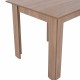 ΤΡΑΠΕΖΙ ΚΟΥΖΙΝΑΣ SONAMA OAK HM2427.01 80x80x77Υ εκ.