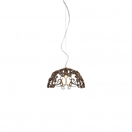 77-4040 HL-3586-1PL BALE RUSTY BROWN PENDANT