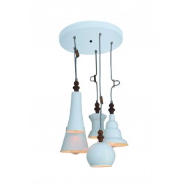 77-2748 HL-052S-5P TRIXY WHITE PENDANT