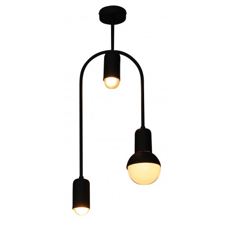 77-3784 HL-3523-3 CHRISTOPHER BLACK PENDANT