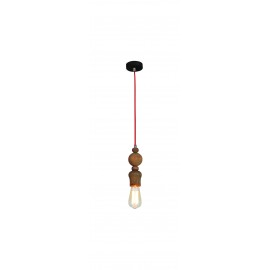 77-2722 HL-026R-1 MELODY AGED WOOD PENDANT
