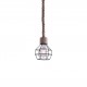77-3621 GRENADE-1 ROPE PENDANT LAMP BLACK Z3