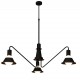 77-3761 HL-3521-3 EMILY OLD COPPER & BLACK PENDANT