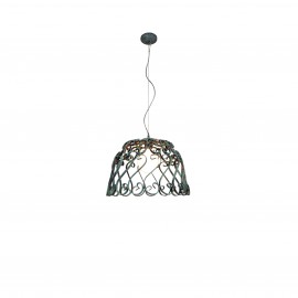 77-4024 HL-3586-1PXL LEWIS WORN ANTIQUE WHITE PENDANT