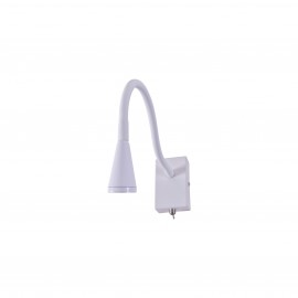 77-3590 SE 124-1AW CABLE WALL LAMP  WHITE MAT A2
