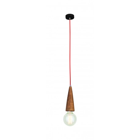 77-2725 HL-029R-1 MELODY AGED WOOD PENDANT