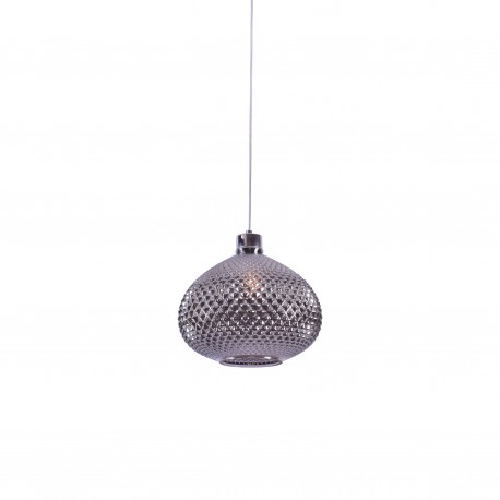 77-3739 SE4286-01 SM ILENIA PENDANT SMOKE GLASS E4