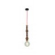 77-2723 HL-027R-1 MELODY AGED WOOD PENDANT