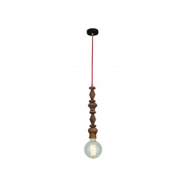 77-2723 HL-027R-1 MELODY AGED WOOD PENDANT