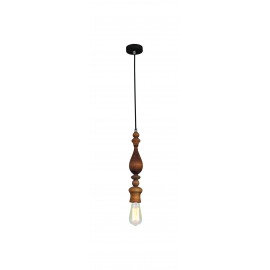 77-2726 HL-030R-1 MELODY AGED WOOD PENDANT