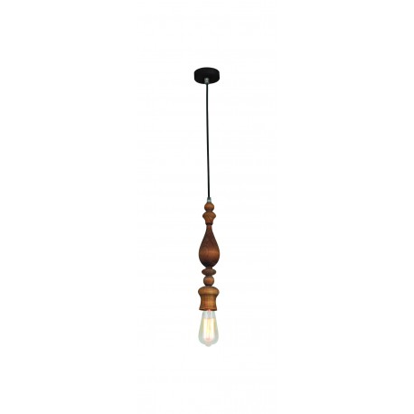 77-2726 HL-030R-1 MELODY AGED WOOD PENDANT