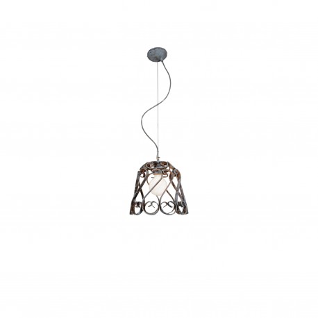 77-4007 HL-3586-1PS LEWIS COPPER GREEN PENDANT