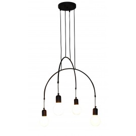77-3822 HL-3527-4 EVERDINA BLACK PENDANT