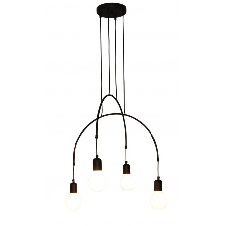 77-3822 HL-3527-4 EVERDINA BLACK PENDANT