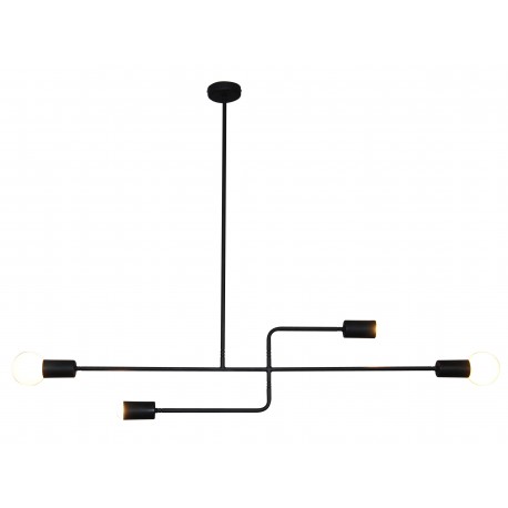 77-3810 HL-3525-4 RODNEY BLACK PENDANT