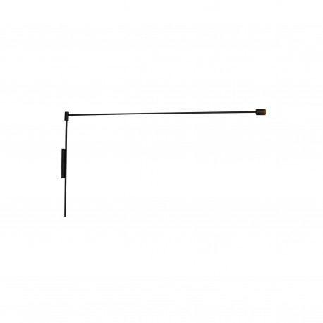 77-3980 HL-3565-1 TANNER BLACK WALL LAMP