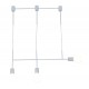 77-3817 HL-3526-3 MEGAN WHITE PENDANT