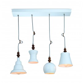 77-2745 HL-048RS-4P TRIXY WHITE PENDANT