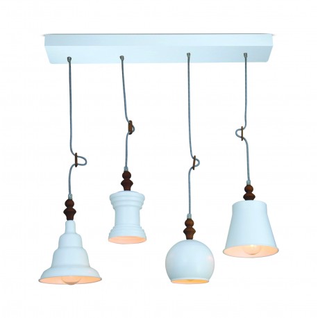 77-2745 HL-048RS-4P TRIXY WHITE PENDANT