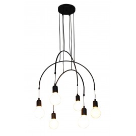 77-3823 HL-3527-6 EVERDINA BLACK PENDANT