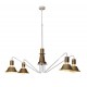 77-3763 HL-3521-4 EMILY OLD COPPER & BLACK PENDANT