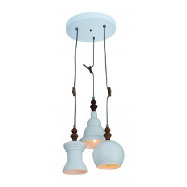 77-2744 HL-047RS-3 TRIXY WHITE PENDANT