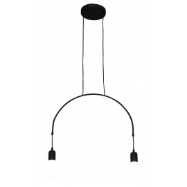 77-3821 HL-3527-2 EVERDINA BLACK PENDANT