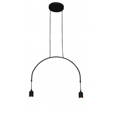 77-3821 HL-3527-2 EVERDINA BLACK PENDANT