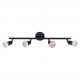 77-3557 SE 140-B4 SABA WALL LAMP BLACK MAT A1