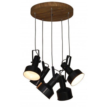 77-3051 HL-243S-5P FARCOM BLACK PENDANT