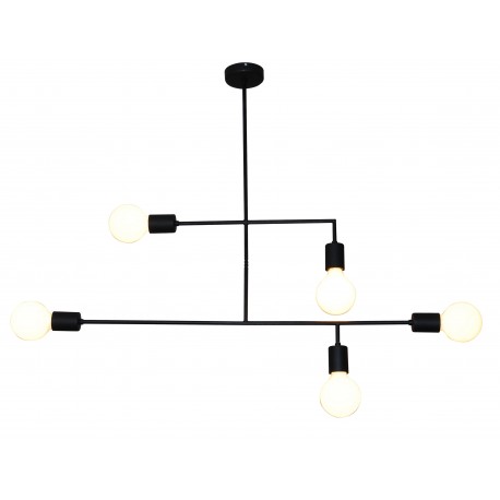 77-3811 HL-3525-5 RODNEY BLACK PENDANT