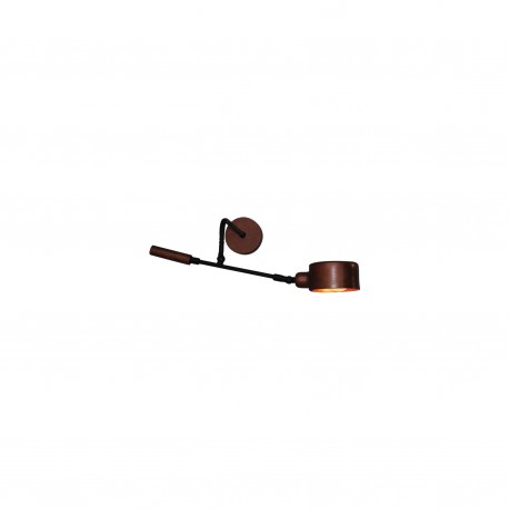 77-3886 HL-3538-1 S WADE OLD COPPER & BLACK WALL LAMP