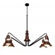 77-3766 HL-3521-6 EMILY OLD BRONZE & WHITE PENDANT