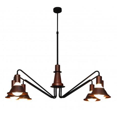 77-3766 HL-3521-6 EMILY OLD BRONZE & WHITE PENDANT