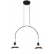 77-3824 HL-3528-2 EVERDINA BLACK PENDANT