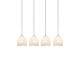77-3693 WS19522-4 SOFT PENDANT OPAL+