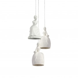 77-3677 SE171-3 HANDAN & LATIFE WHITE PENDANT Ε2+