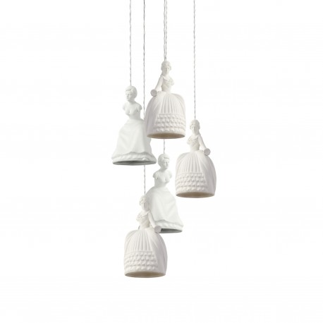 77-3679 SE171-5 HANDAN & LATIFE WHITE PENDANT Ε2+