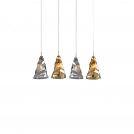 77-3701 SE4312-04 LUIGI PENDANT GLASS Δ1+