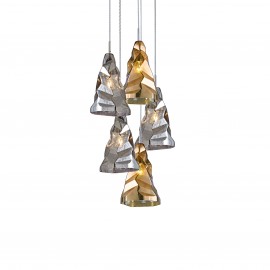 77-3702 SE4312-05 LUIGI PENDANT GLASS Δ1+