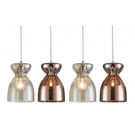 77-3719 SE4314-04 DOMENICO PENDANT CONGAC-COPPER GLASS Γ4+