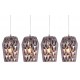 77-3723 SE4288S-04 LUCA PENDANT SMOKE GLASS+
