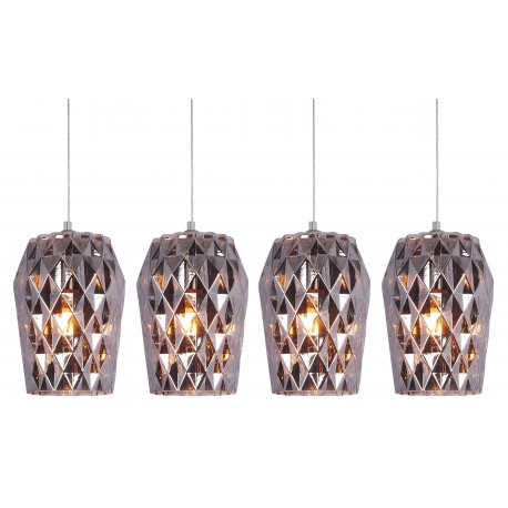 77-3723 SE4288S-04 LUCA PENDANT SMOKE GLASS+