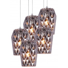 77-3724 SE4288S-05 LUCA PENDANT SMOKE GLASS+