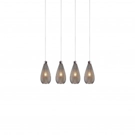 77-3737 SE4285-04 SM DARIO PENDANT SMOKE GLASS Γ4+