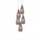 77-3738 SE4285-05 SM DARIO PENDANT SMOKE GLASS Γ4+